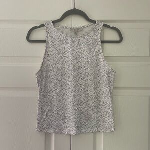 Cheetah print tank top